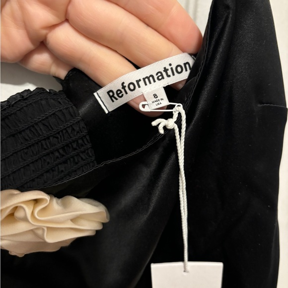 Reformation Frankie Silk Dress - Picture 5 of 6